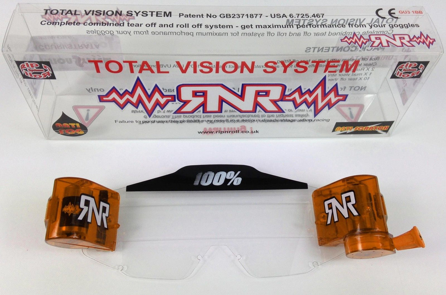 Rip n Roll TVS - 100% Strata / Accuri Total Vision System, Orange