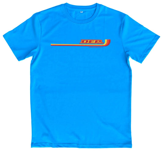 DEP BLUE RETRO STYLE T-SHIRT