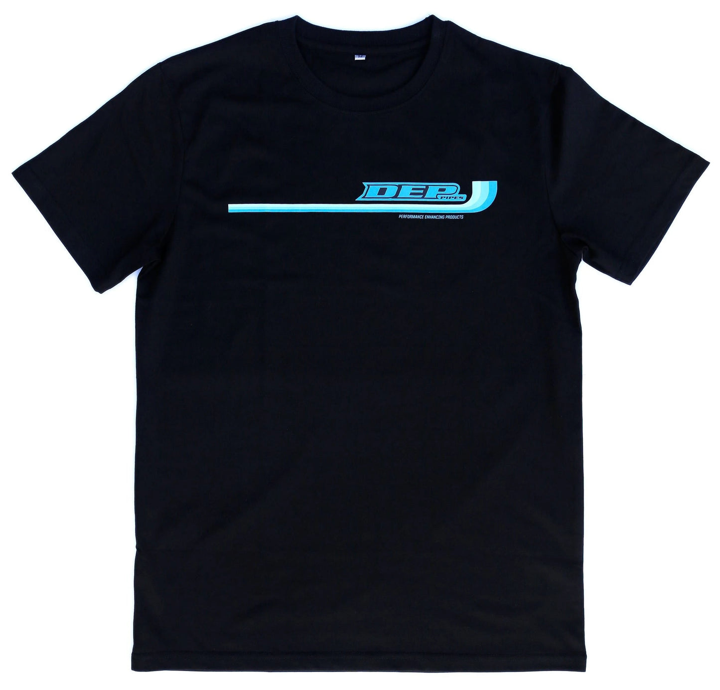 DEP BLACK RETRO LOGO T-SHIRT