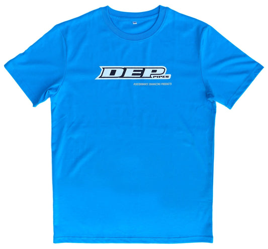 DEP BLUE CLASSIC LOGO T-SHIRT