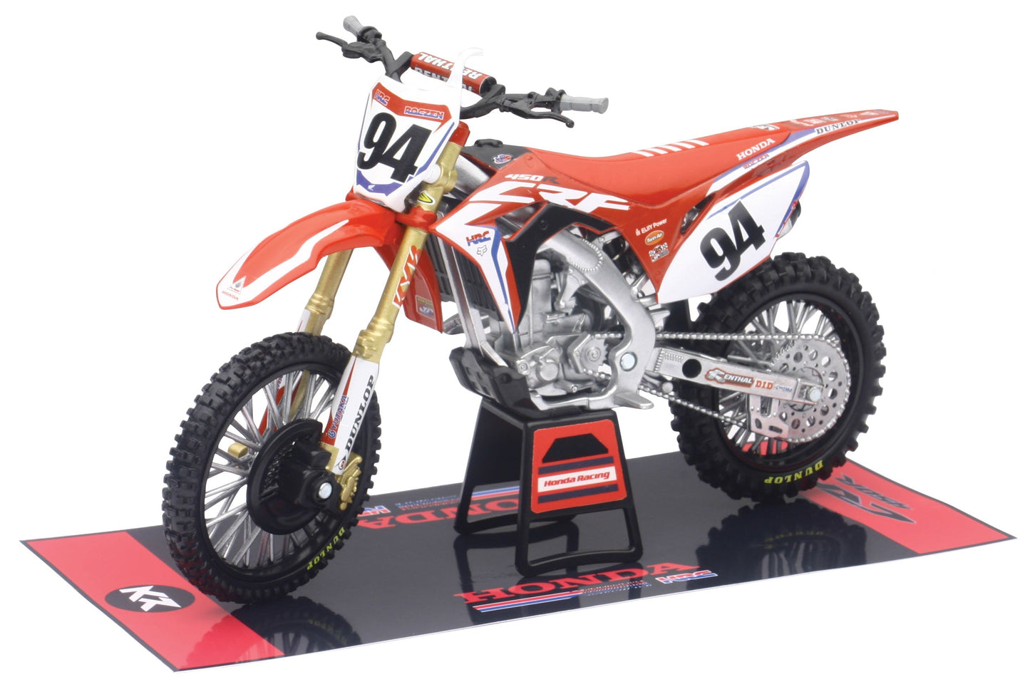 New Ray Toys 1:6 KEN ROCZEN HRC Honda CRF 450 R Toy Model