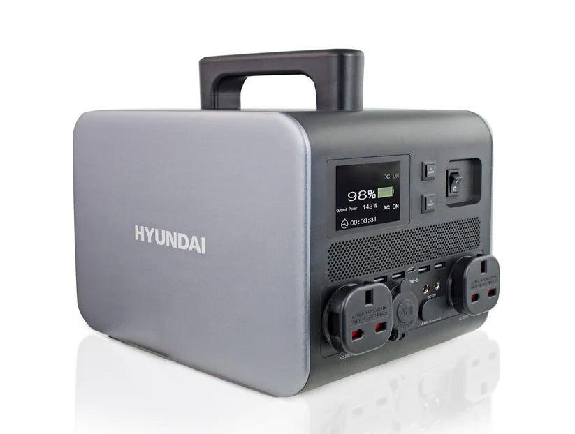 Hyundai HPS-300 Portable Power Bank Station 600w Camper Outdoor Camping Off Grid