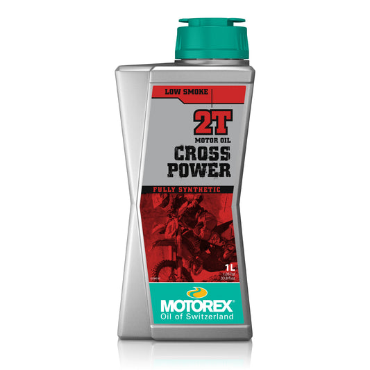 Motorex Cross Power 2T Fully Synthetic Pro Performance JASO FD  1L