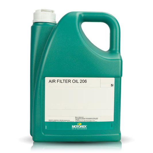 Motorex Air Filter Oil 206 Liquid  Blue 5L