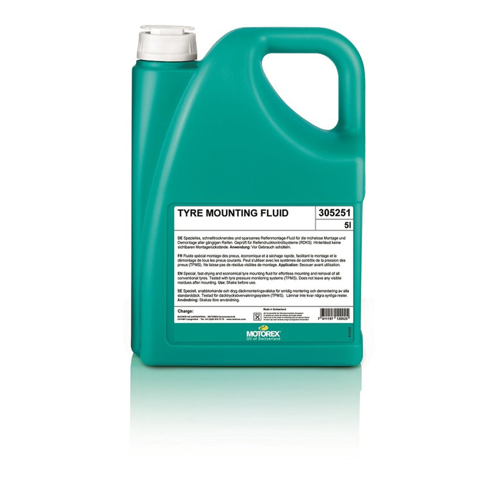 Motorex Tyre Mounting Fluid - TPMS Suitable - 5 Litre Bottle