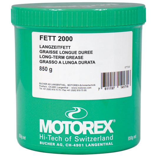 Motorex 2000 Grease Salt-Waterproof Calcium (Air Filter) NLGI-2  Tub 850g