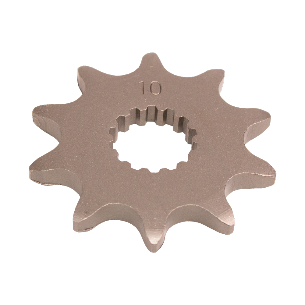 SPROCKET FRONT SCORPA SY250 00-10, TRS RR/GOLD 250-300 18-23, ONE125 18-23, ONE250-300 20-23 (R) 10T