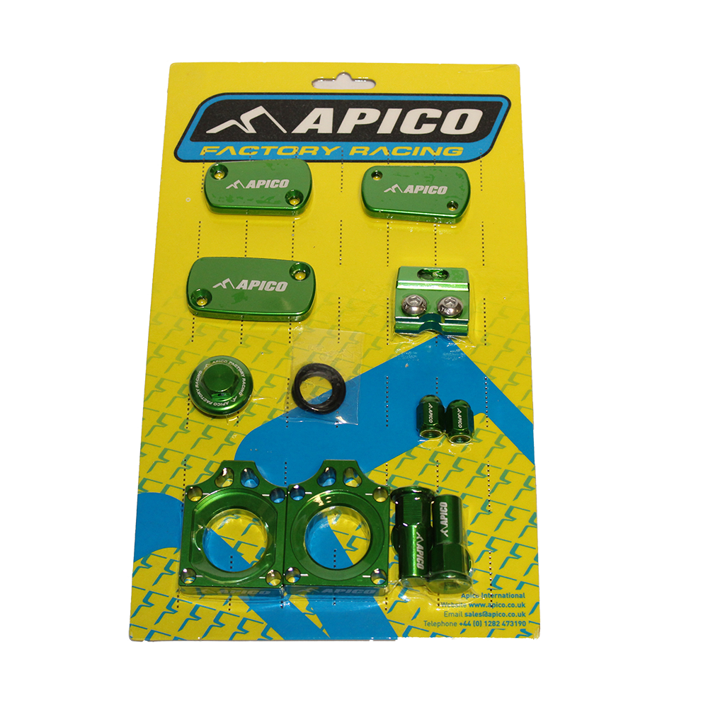 FACTORY BLING PACK KAWASAKI KX250F 21-23, KX450F 19-23, KX250XC/450XC 21-23 GREEN