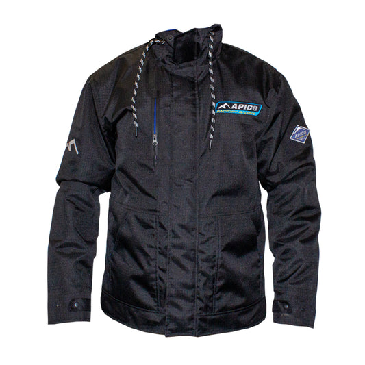 APICO FACTORY RACING WINTER COAT BLACK X-SMALL