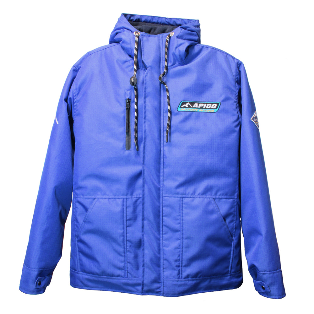 APICO FACTORY RACING WINTER COAT BLUE X-SMALL