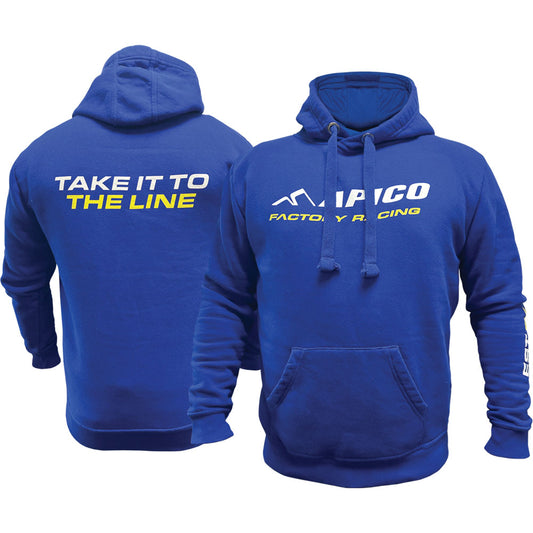 APICO TEAM HOODIE ROYAL BLUE MEDIUM