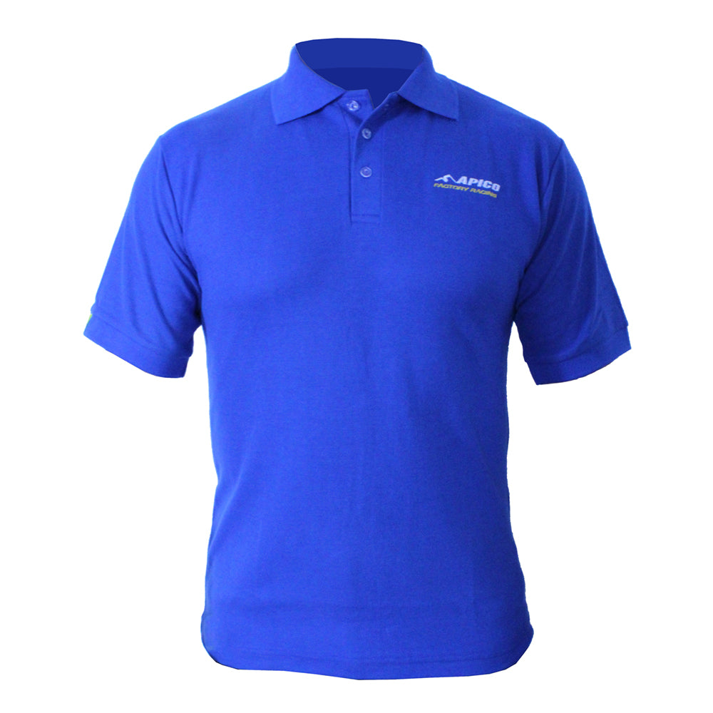 APICO POLO SHIRT 2018 DESIGN BLUE LARGE