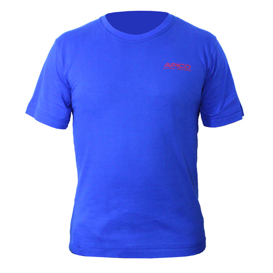 APICO LIMITED EDITION RETRO T SHIRT BLUE LARGE