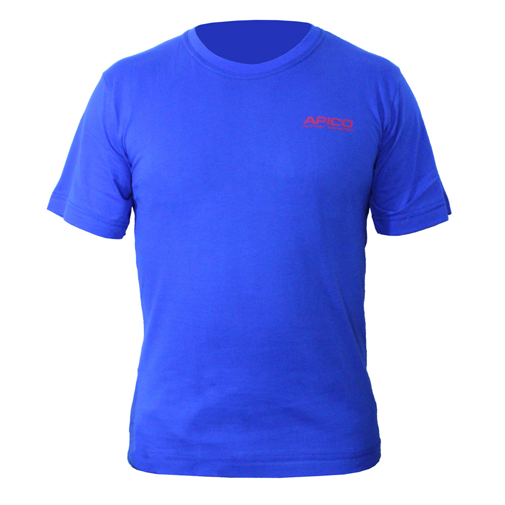 APICO LIMITED EDITION RETRO T SHIRT BLUE SMALL