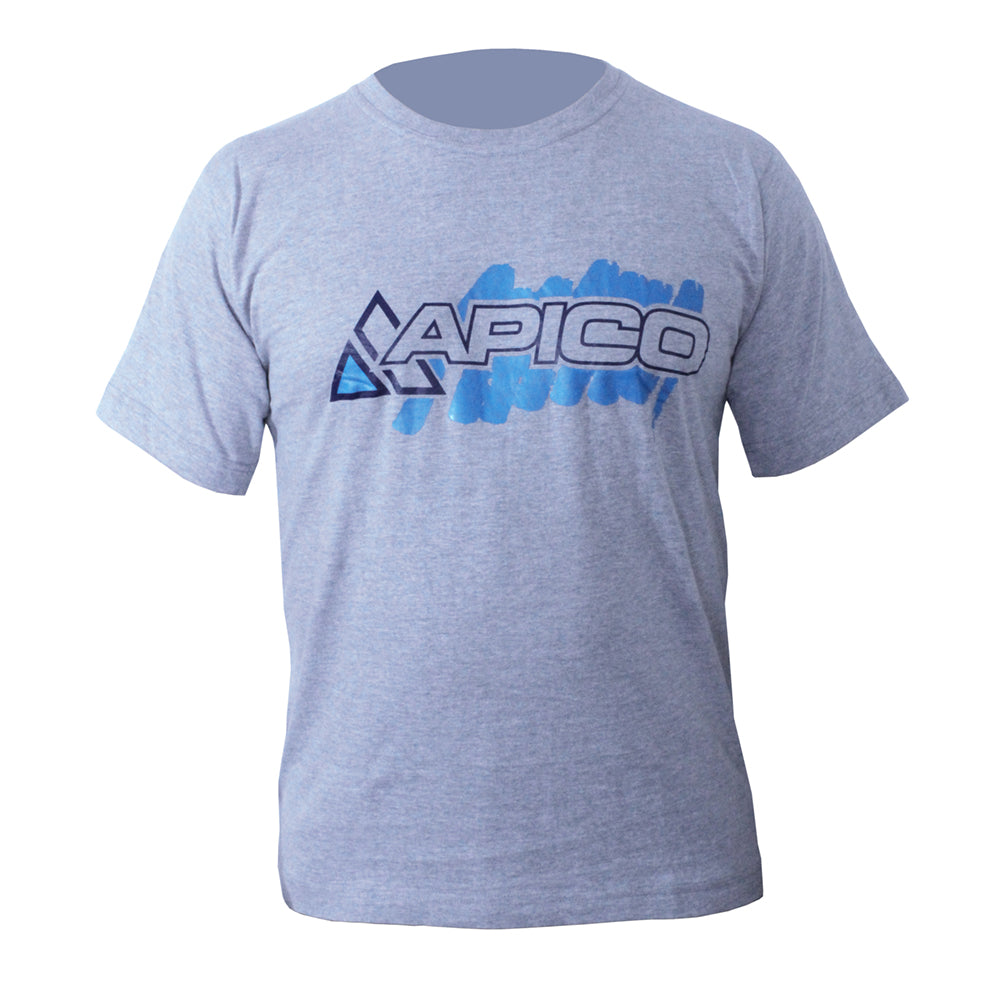 APICO LIMITED EDITION RETRO T SHIRT GREY SMALL