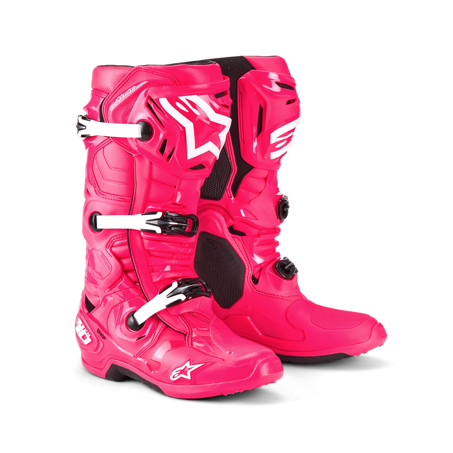 Alpinestars Tech 10 - Diva Pink White - US 10 / EU 44.5