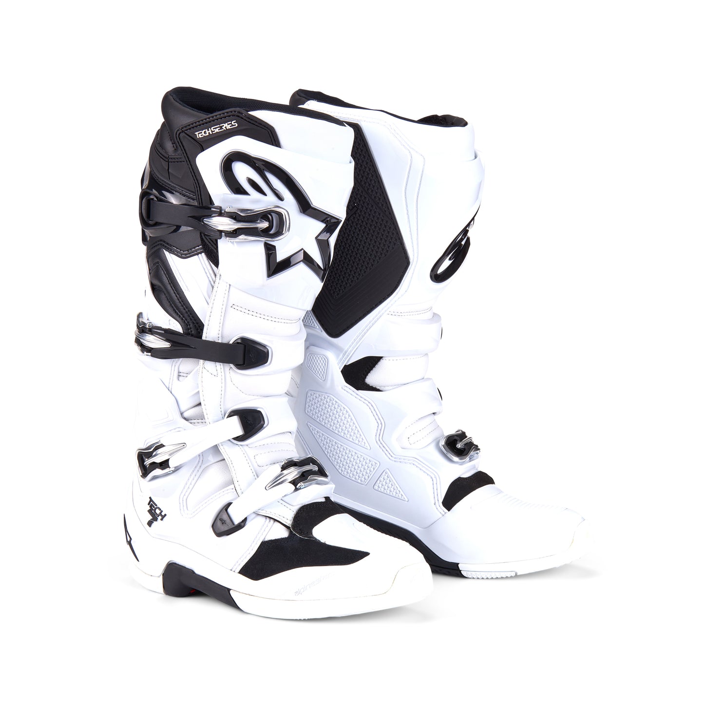 Alpinestars Tech 7 - White Black - US 10 / EU 44.5