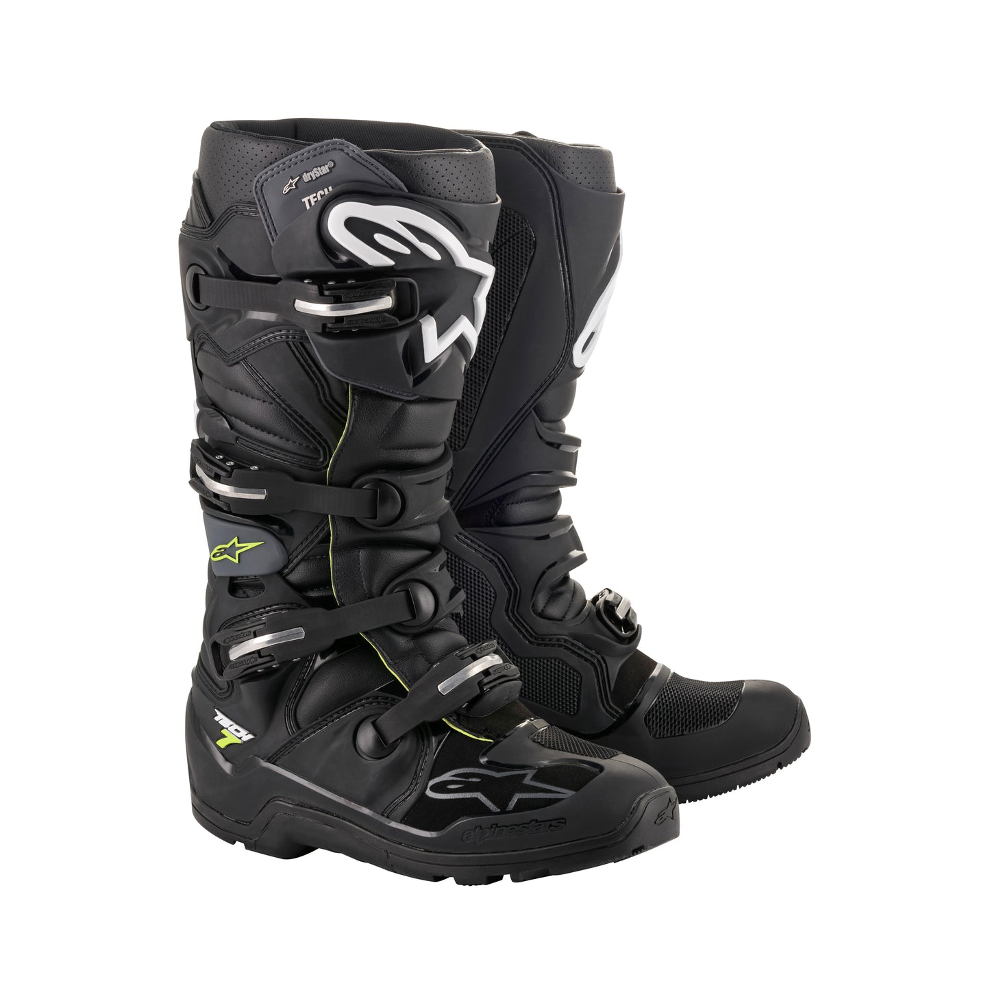 Alpinestars Tech 7 Enduro Drystar - Black Gray - US 10 / EU 44.5