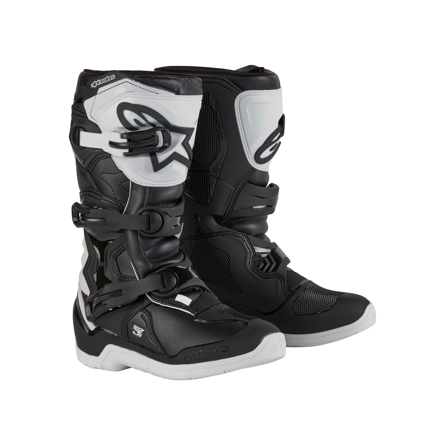 Alpinestars Tech 3S Youth - White Black - US 2 / EU 34