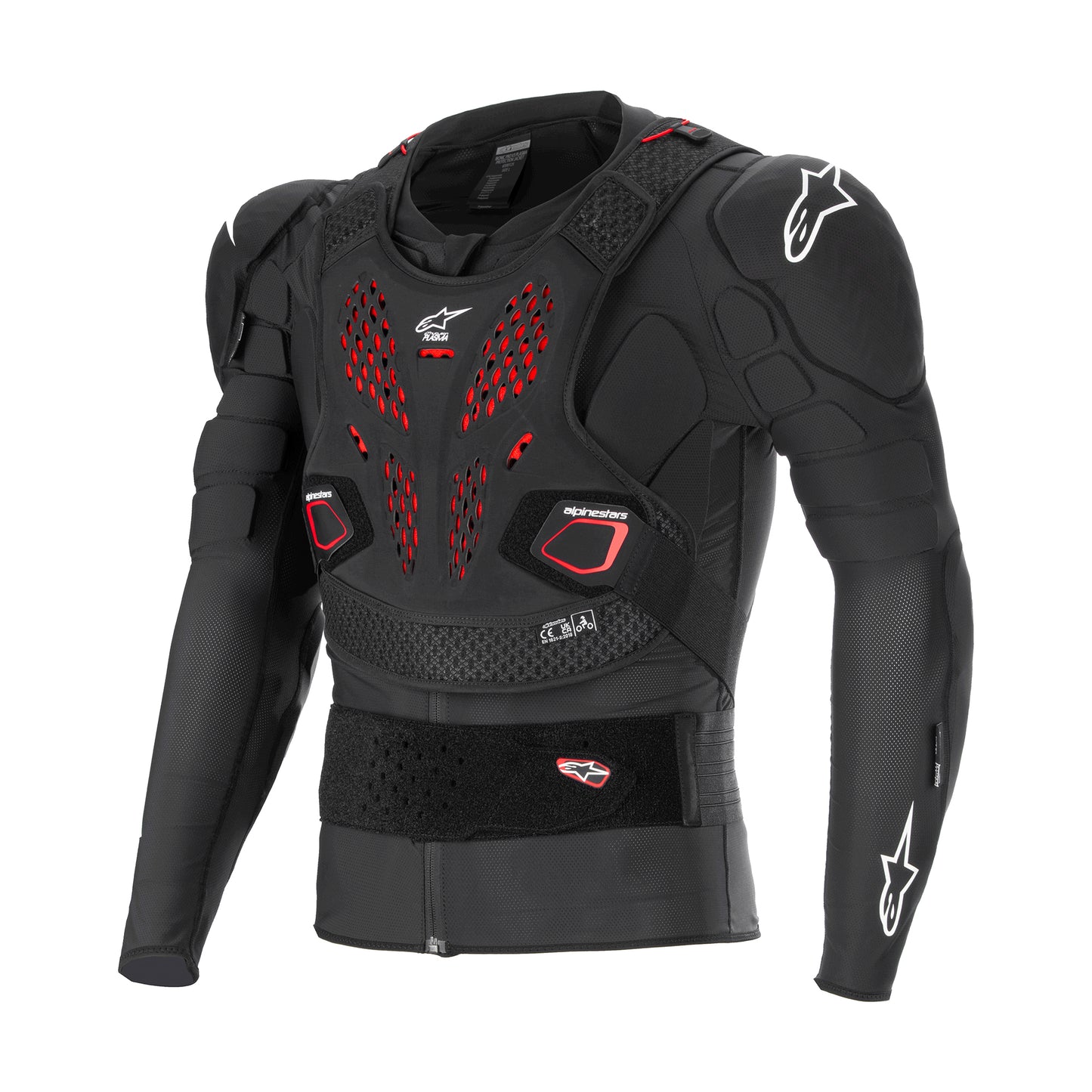 Alpinestars Bionic Pro V3 Plasma Protection Jacket - Black Red White - L