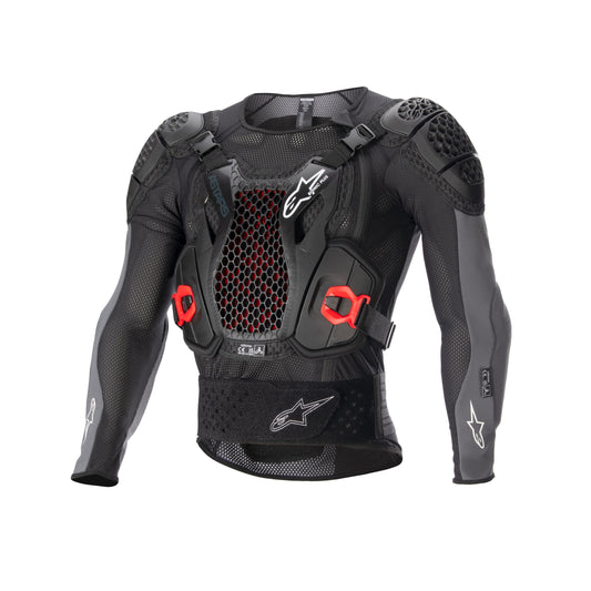 Alpinestars Bionic Plus V2 Protection Jacket Black Anthracite Red - Size XL