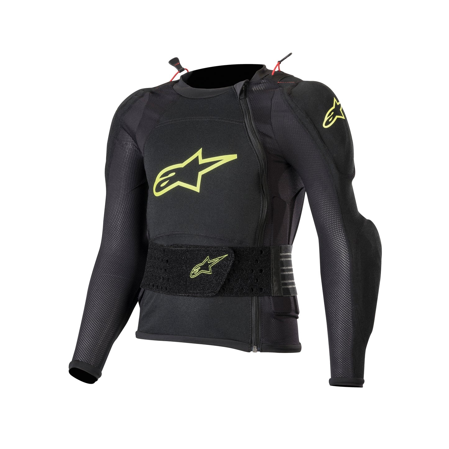 Alpinestars Bionic Plus Youth Protection Jacket - Long Sleeve Black Yellow Fluo - Size L/XL