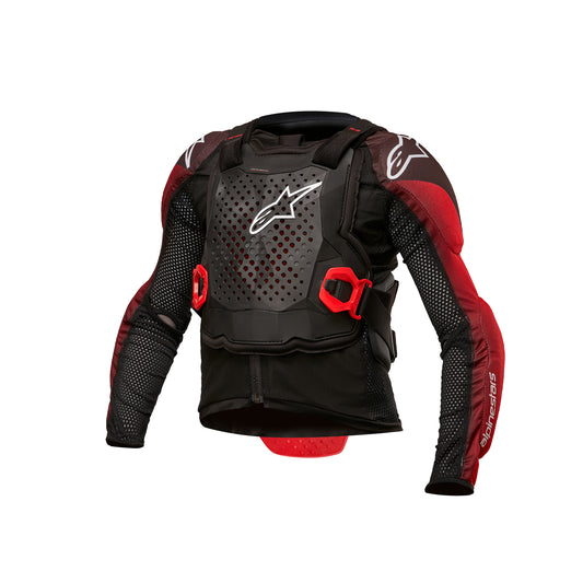 Alpinestars Bionic Tech Youth Protection Jacket Black White Red - Size L/XL