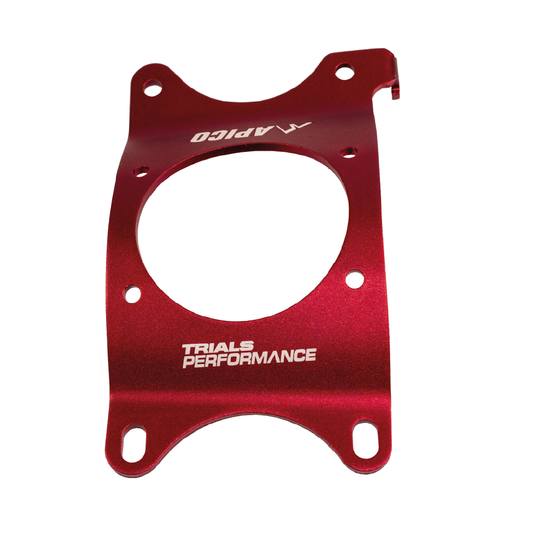 FRONT FENDER BRACE MONTESA 4RT 05-22, ALSO FITS 315R SEE REMARKS, RED