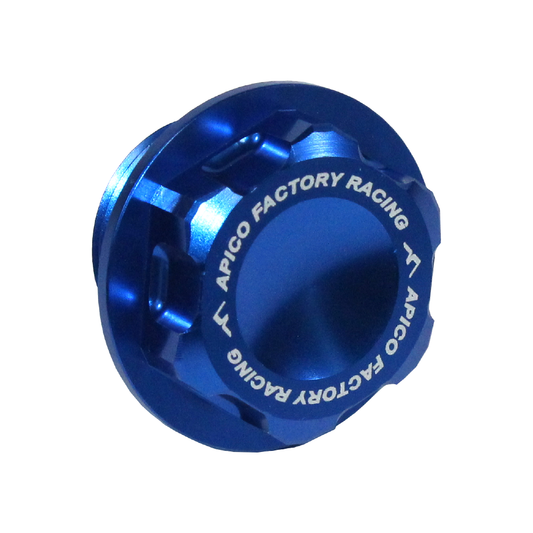 AXLE NUT FRONT M24 X 1.5 KTM/HUSKY SX/SX-F/TC/FC 03-14,  EXC/EXC-F/TE/FE125-701 03-15  (R) BLUE