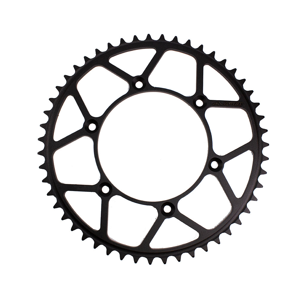 SPROCKET REAR STEEL SUZUKI RM125-250 92-08, RM-Z250 07-23, RM-Z450 05-23 49T BLACK