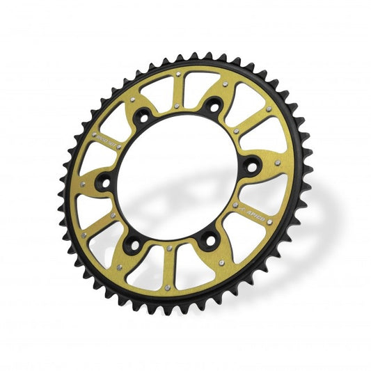 SPROCKET XTREME ALLOY/STEEL SUZUKI RM125-250 92-08, RM-Z250 07-23,  RM-Z450 05-23 47T GOLD