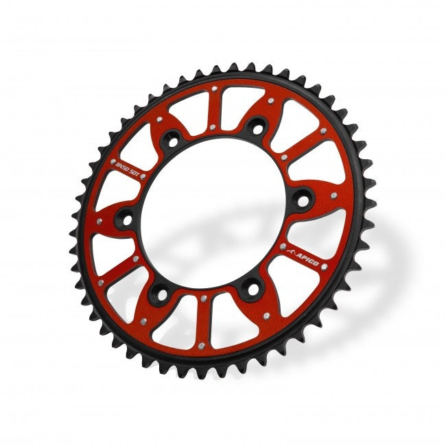 SPROCKET XTREME ALLOY/STEEL HONDA CR/CRF 125/250/450 >23 47T RED