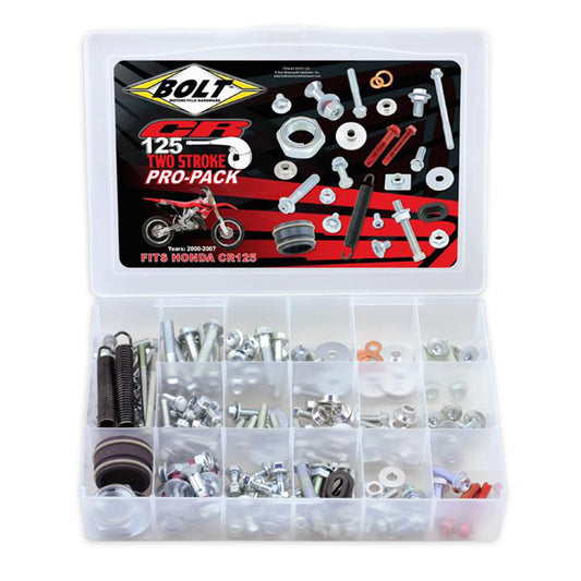 PRO PACK FASTENER KIT HONDA CR125 00-07