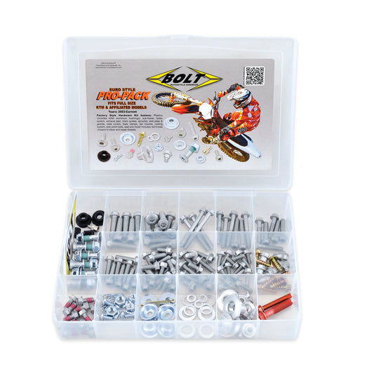 PRO PACK FASTENER KIT EURO STYLE