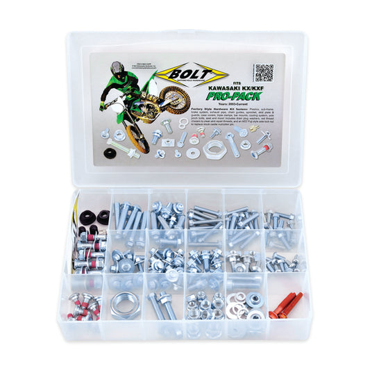 PRO PACK FASTENER KIT KAWASAKI KX/KXF STYLE 03>