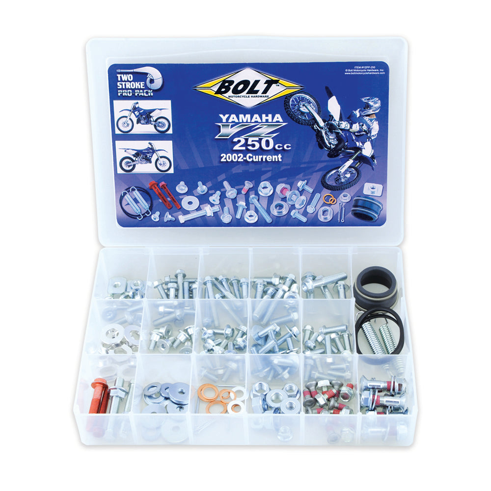 PRO PACK FASTENER KIT YAMAHA YZ250 02-23, YZ250X 16-23