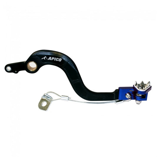 BRAKE PEDAL FORGED YAMAHA YZ250F 01-05, WR250F 01-06, YZ125-250 00-23, YZ125X-250X 16-23 BLACK/BLUE