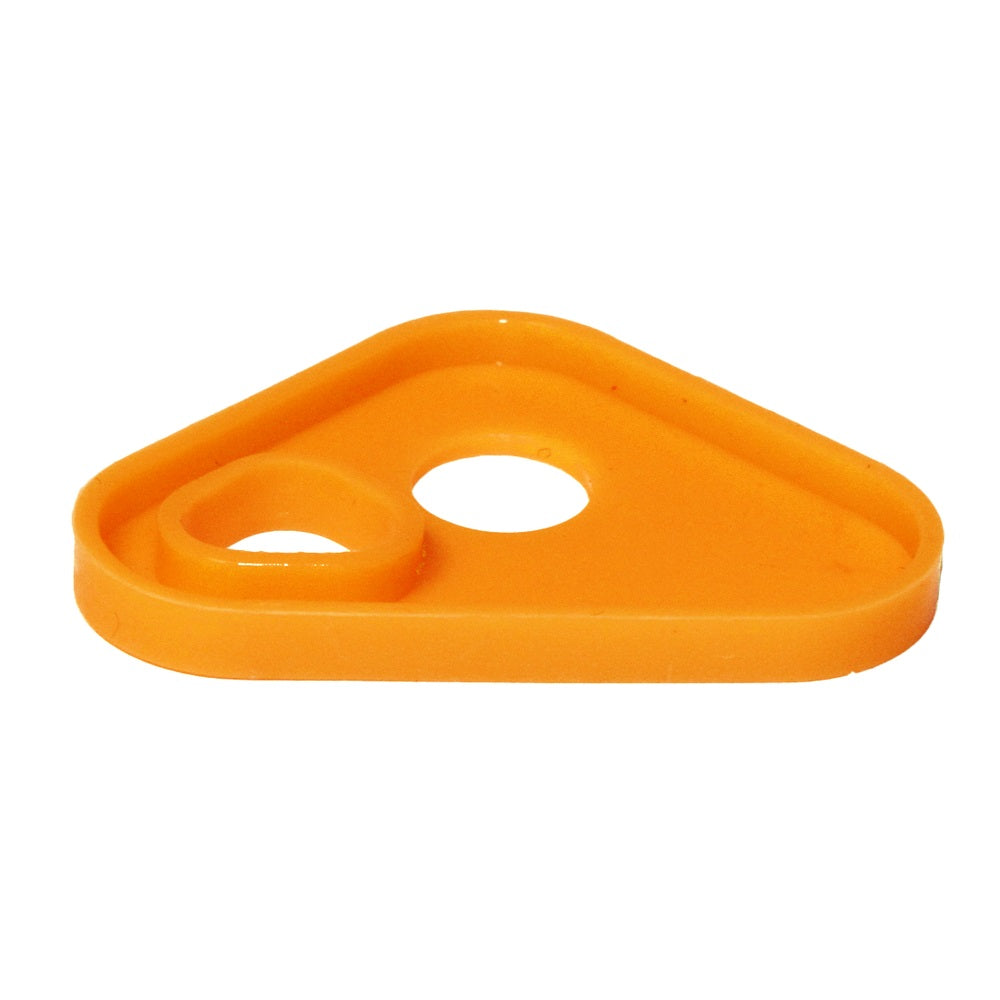 BRAKE PEDAL TIP REPLACEMENT SILICONE INSERT ORANGE