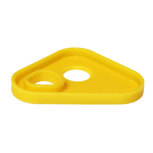 BRAKE PEDAL TIP REPLACEMENT SILICONE INSERT YELLOW