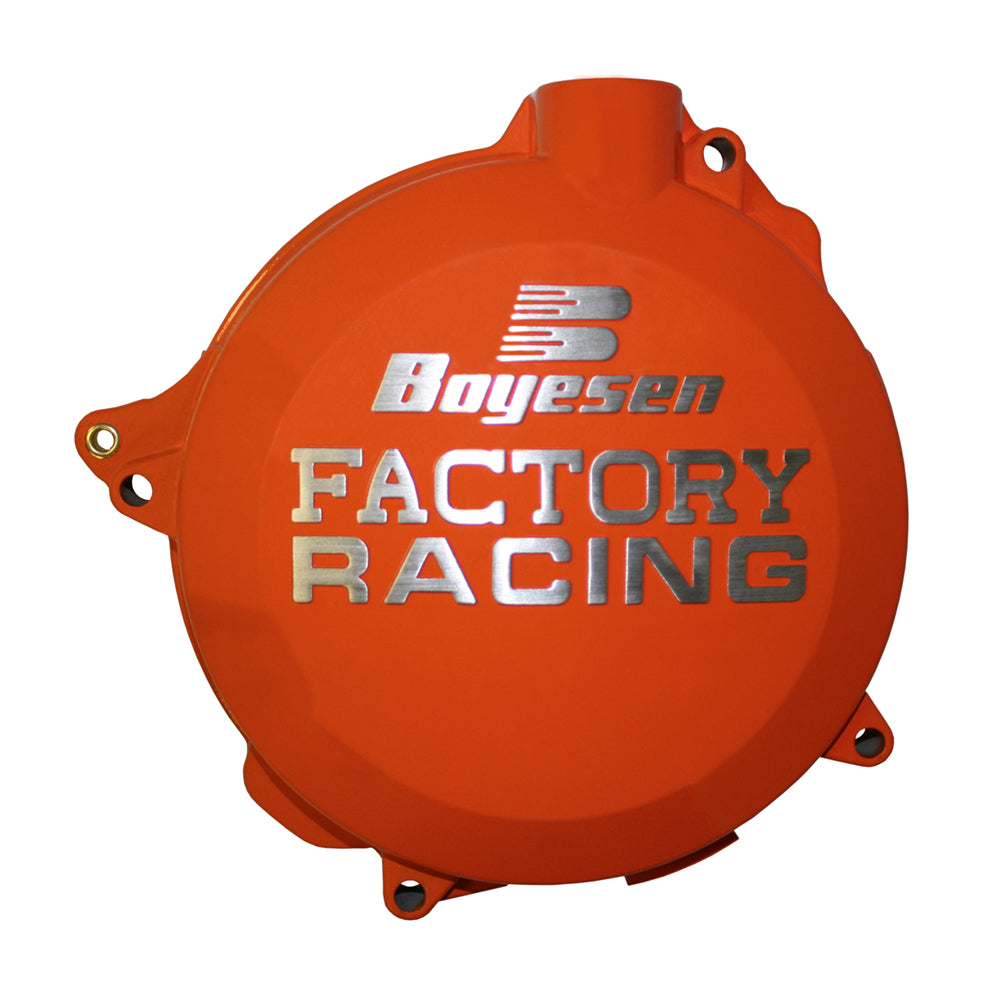 CLUTCH COVER KTM/HQV/GAS SX-F/FC450 16-22, EXC-F/FE/FX450-501 17-22, MC-F/EX-F450 21-22 (R) ORANGE