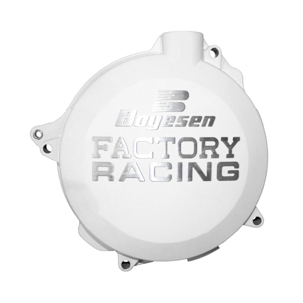 CLUTCH COVER HONDA CRF250R 10-17 WHITE