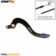 RFX Pro ST Rear Brake Lever (Black/Blue) Husqvarna TC/TE 125 14-15 TC250 14-16 FE/FC250/350/450 14-15