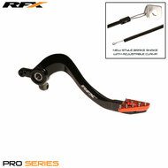 RFX Pro ST Rear Brake Lever (Black/Orange) KTM SX85 18-24