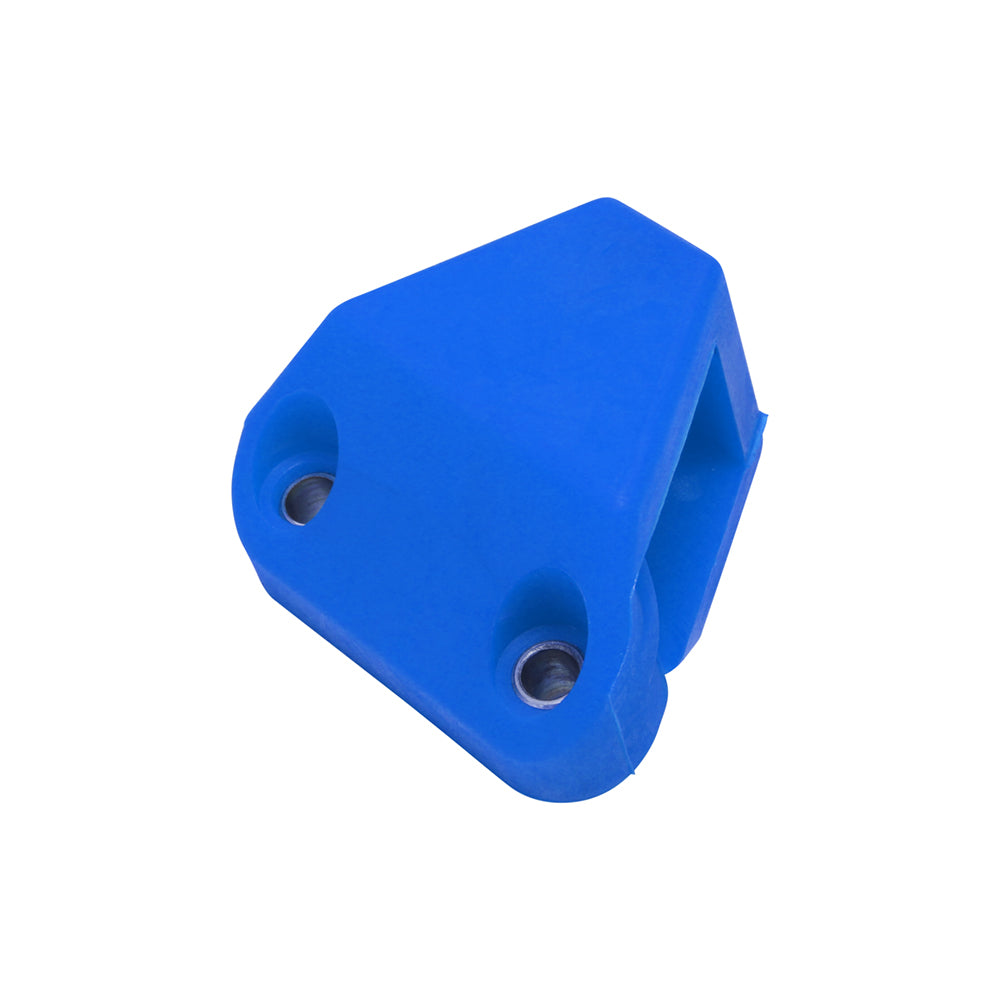 CHAIN TENSIONER PAD UNIVERSAL ANGLED BLUE