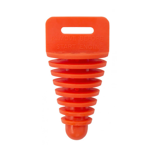 EXHAUST PLUG  4-STROKE WITH LANYARD ORANGE