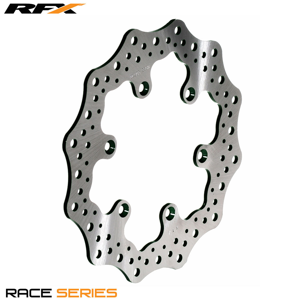 RFX Race Rear Disc (Black) Kawasaki KX125/250 89-02 KX500 89-04