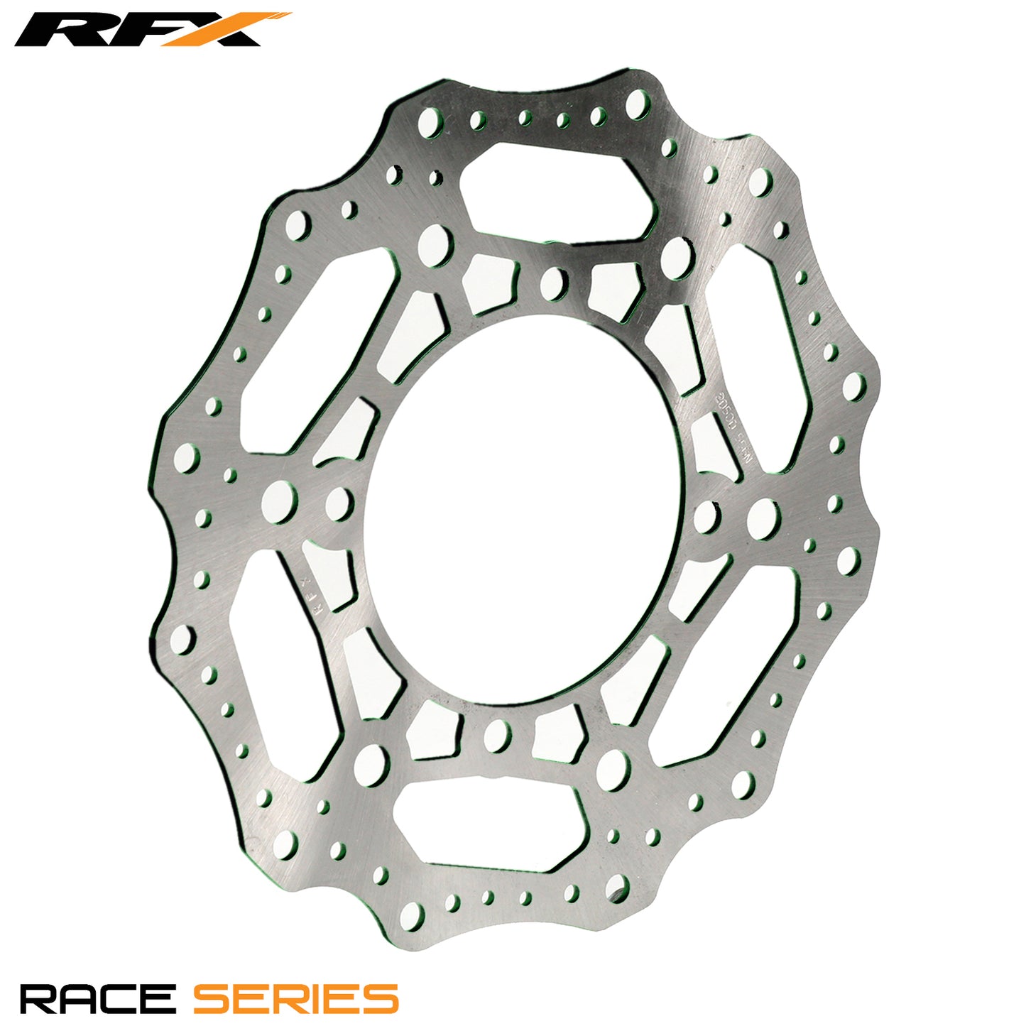 RFX Race Front Disc (Black) Kawasaki KX250 20-24 KX450 19-24