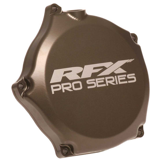 RFX Pro Clutch Cover (Hard Anodised) Kawasaki KXF250 09-20