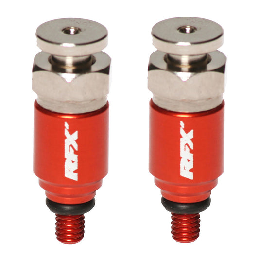 RFX Pro Fork Air Bleeders M4x0.7 (Orange) WP