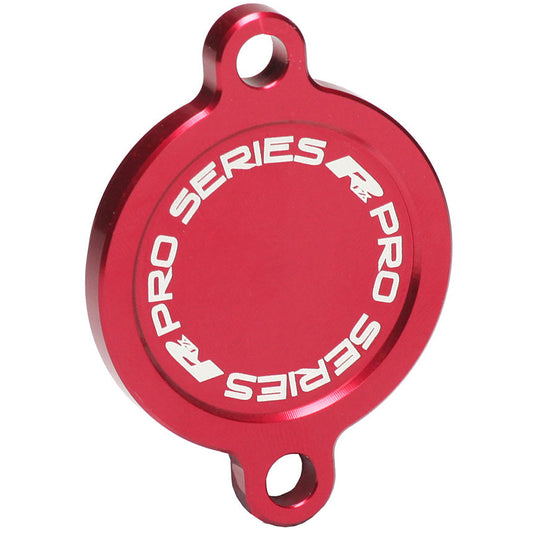 RFX Pro Oil Filter Cover (Red) Honda CRF250 18-24 CRF450 17-24 CRF450X 19-24